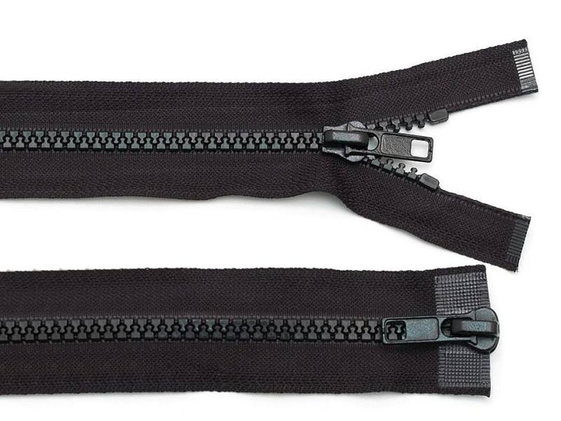 [130 7180 820] Teilbarer Reissverschluss mit 2 Zipper 80 cm Diverse Farben