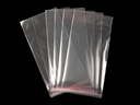 100er Pack Cellophanbeutel mit Klebestreifen 11 x 20 cm