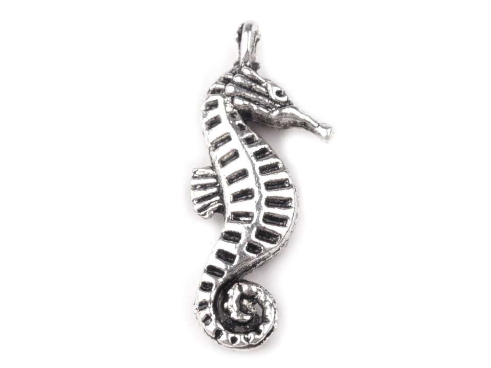 [645 1021 990] Anhänger Seepferdchen ca. 10 x 21 mm